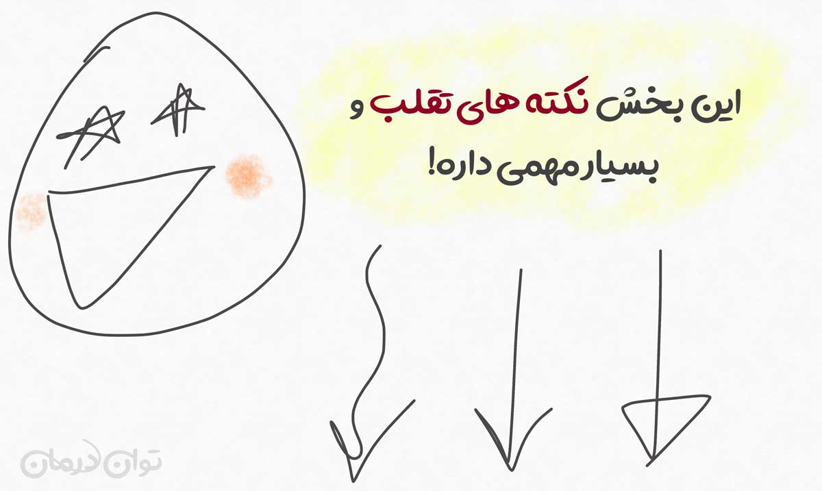 نکات تقلب و بسیار مهم!
